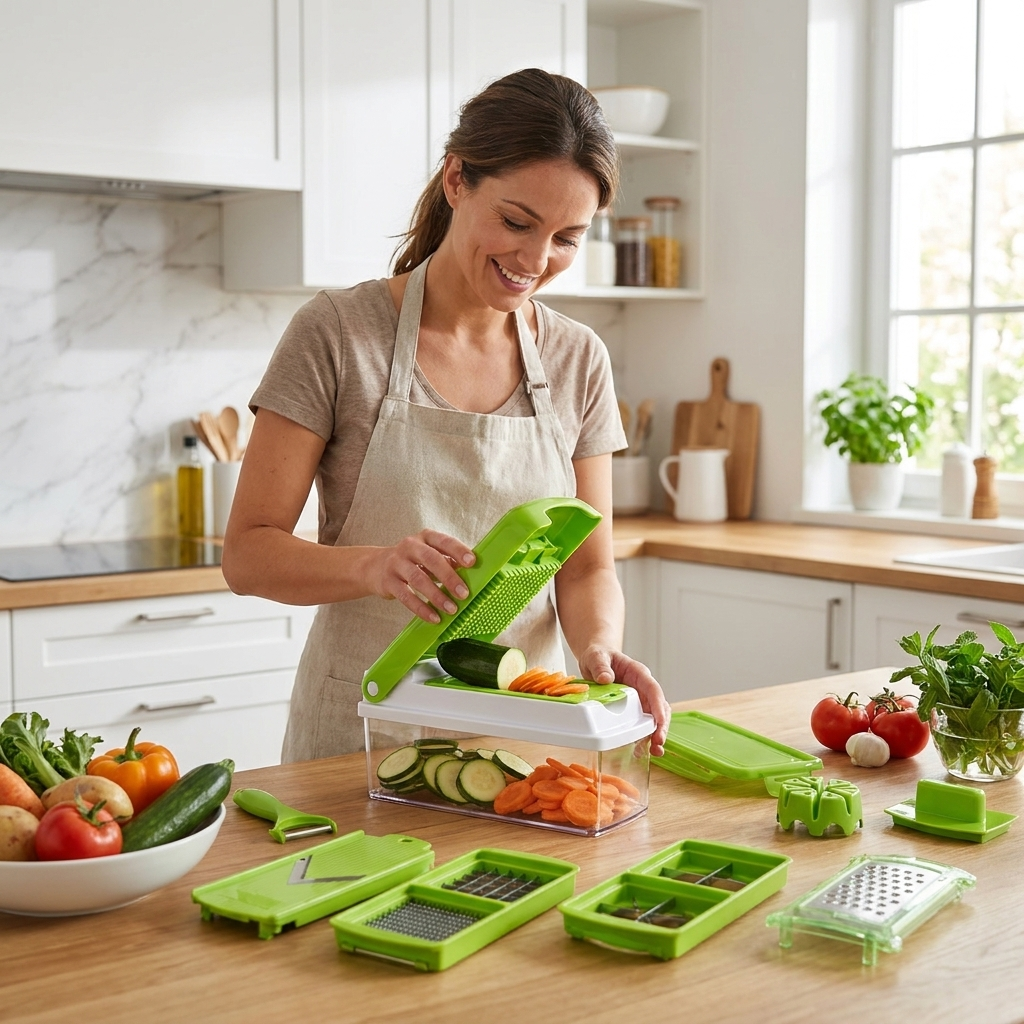 12-in-1 Multifunctional Vegetable Cutter lifestyle